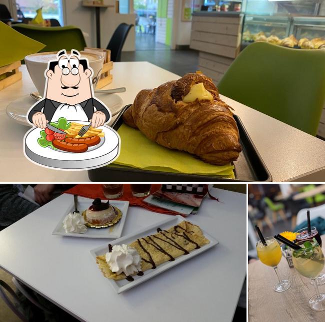 La foto di cibo e bevanda da Gelateria Pingu
