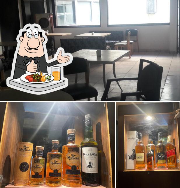 The restaurant's food and interior