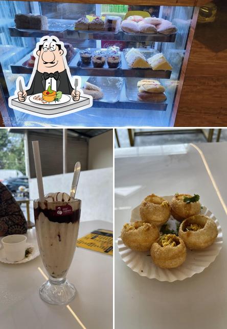 Take a look at the photo displaying food and interior at Hungry town food court