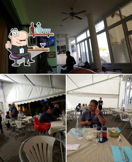 Gli interni di Il Castello Ristorante Pizzeria