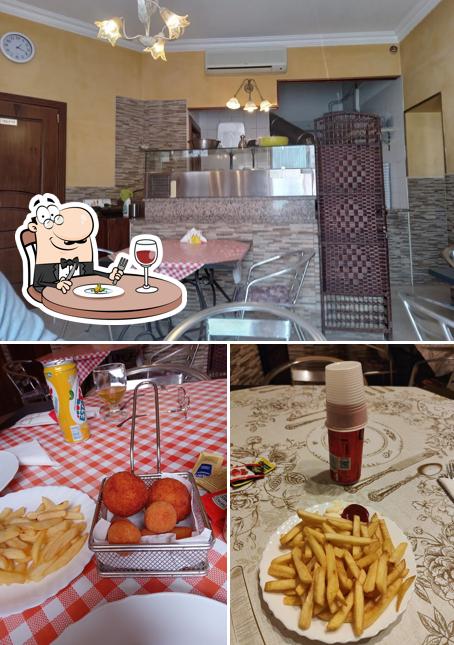 Tra le varie cose da La Tartaruga si possono trovare la cibo e interni