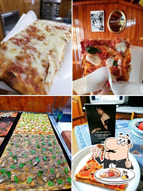 Scegli tra le molte varianti di pizza