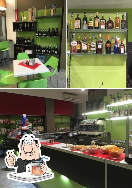 La bevanda e cibo del ristorante