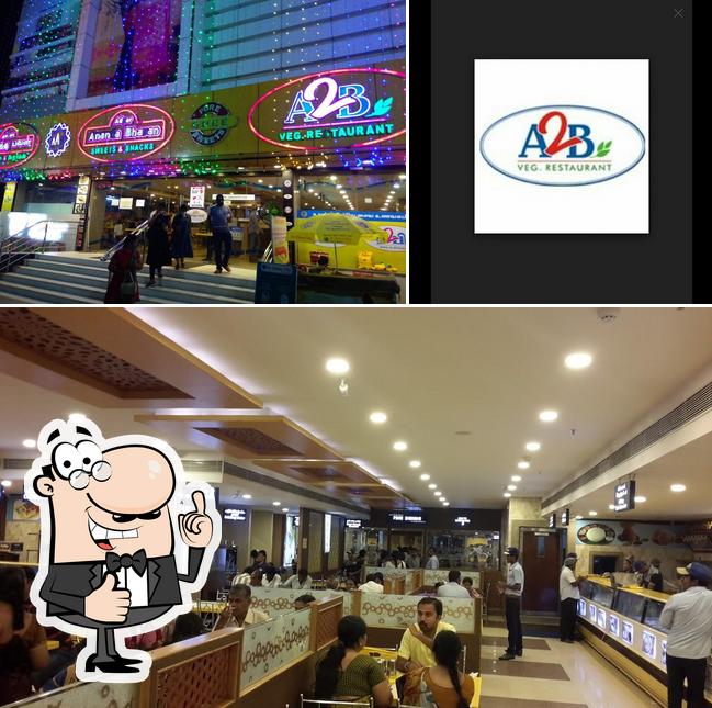 Here's an image of Adyar Ananda Bhavan - A2B