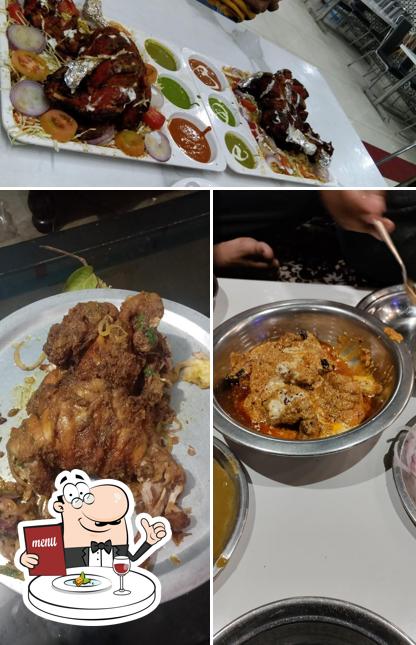 Food at Al Khuzaima Restaurant