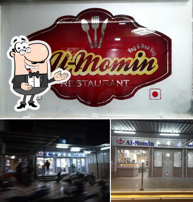 Here's a pic of Al Momin Restaurant