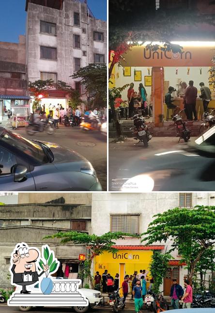 Check out how Cafe Unicorn Your stress free zone looks outside