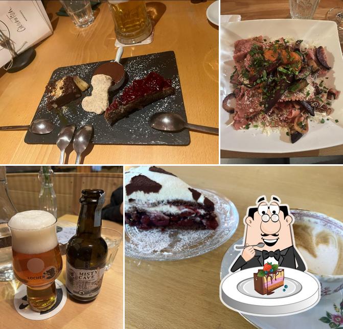 Torta al cioccolato al Gletschertisch