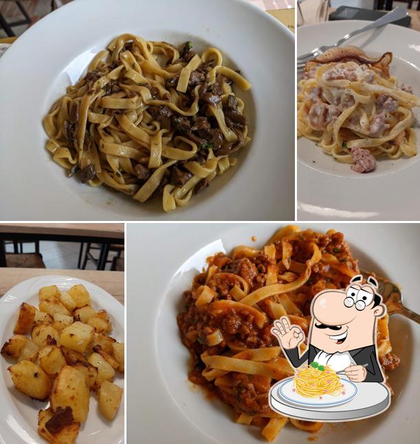 Spaghetti alla carbonara al Osteria da Liam