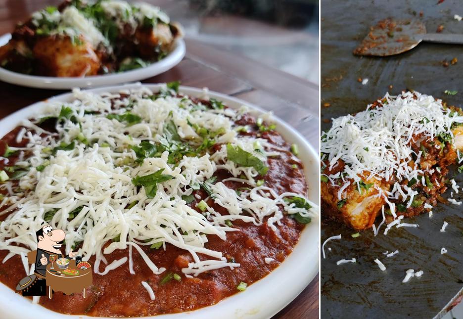 Food at Papillon Pav Bhaji