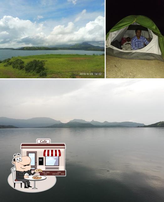 The photo of exterior and interior at Sayadri Camping Bhandardara
