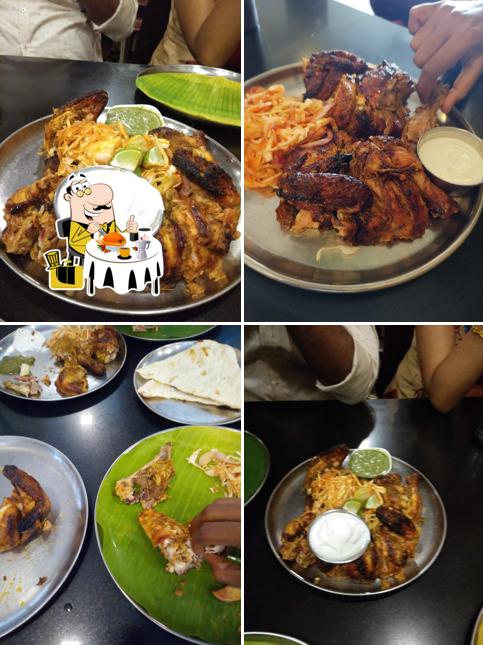 Tandoori chicken at Shahi Grill