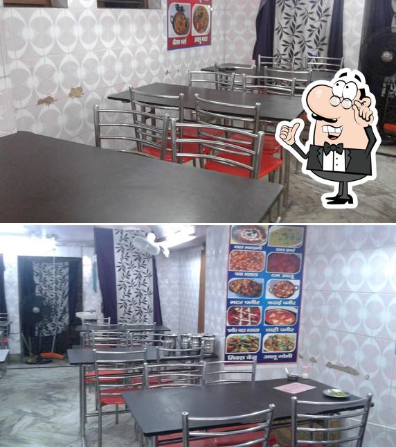 The interior of Shri Sai Ji Bhoj