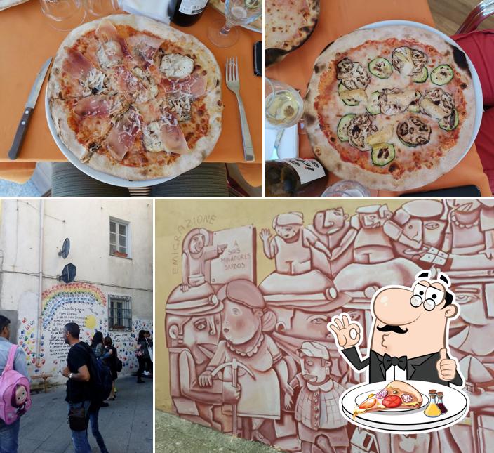 Scegli una pizza a Sos Tenores