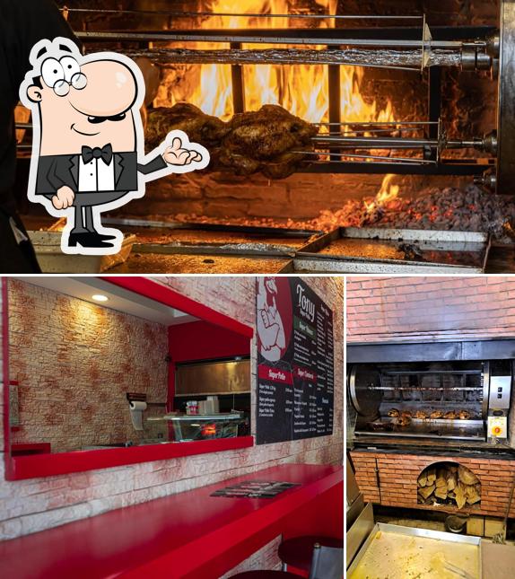 Gli interni di Tony Super Pollo