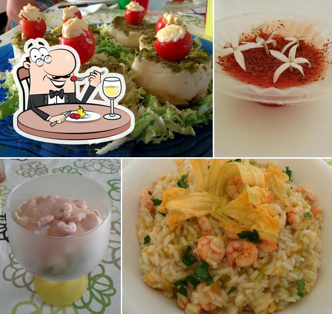Cibo al Trattoria Da Franca - Sede estiva