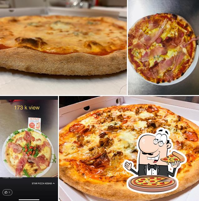 A Star Pizza Kebab, puoi assaggiare una bella pizza