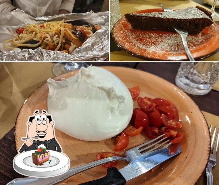 Torta al cioccolato al Taverna Caprese Ristorante - Pizzeria Napoletana