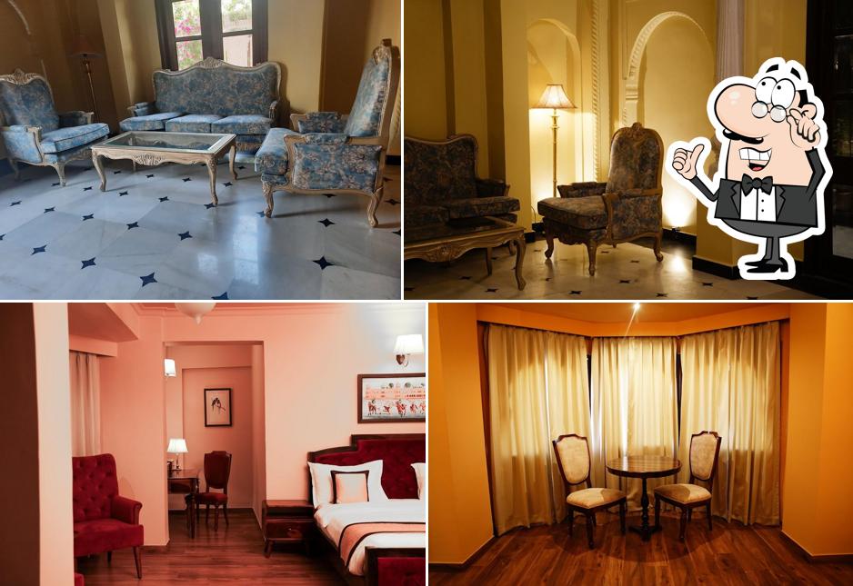 The interior of Chandra Raj Mahal, Bikaner - Best Restaurant / Best Hotel