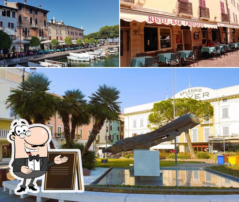 Dai un’occhiata alla foto che raffigura la esterno e interni di Risto Bar & Gelateria Cristallo