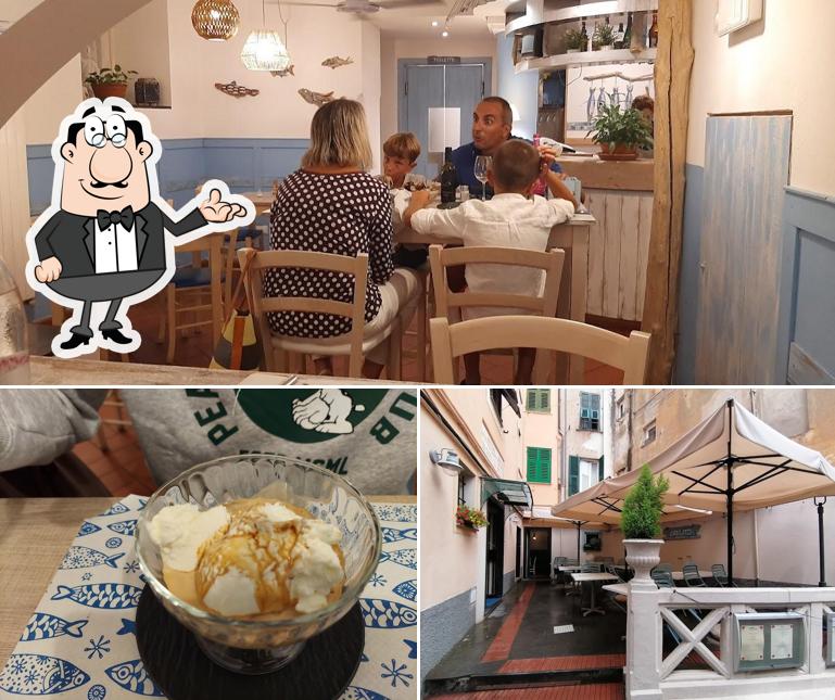 Gli interni di Trattoria Carlito