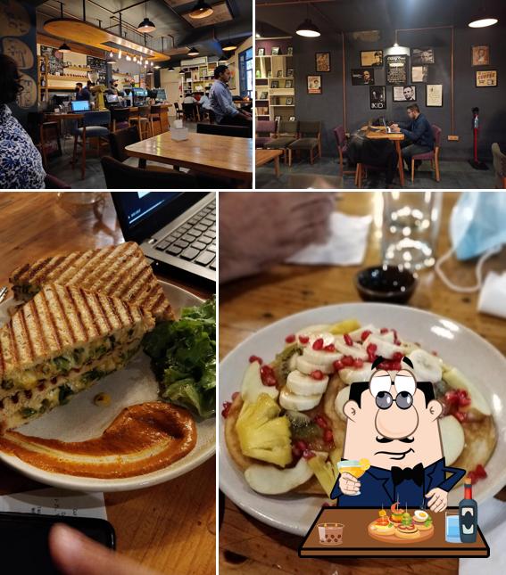 Pick a sandwich at Curious Life Coffee Roasters: BLUE