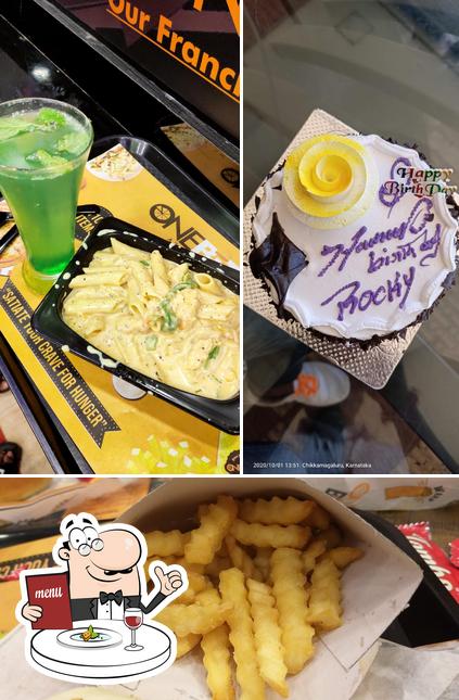 Food at ONE BITE FAST FOOD RESTAURANT