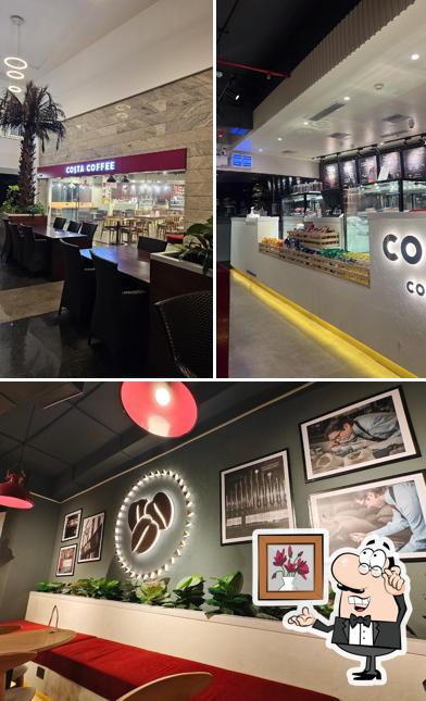 Check out how Costa Coffee looks inside
