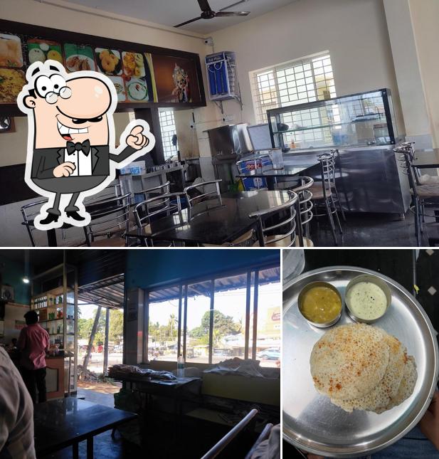 The picture of Guruprasad Hotel’s interior and food