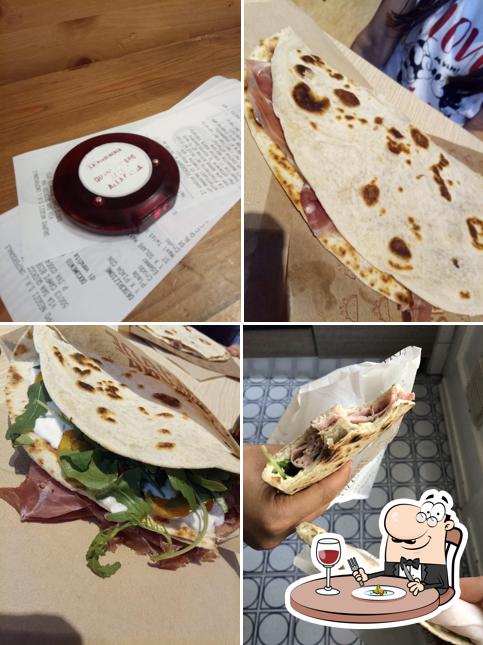 Platti al La Piadineria