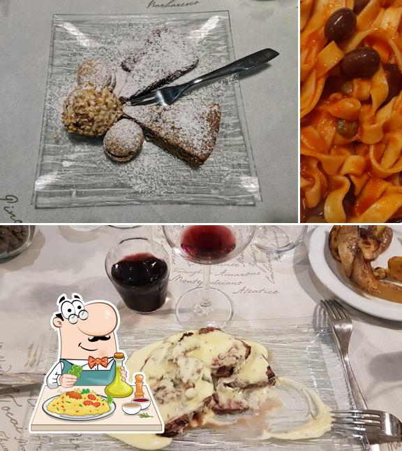 Platti al Osteria Le Chiocciole