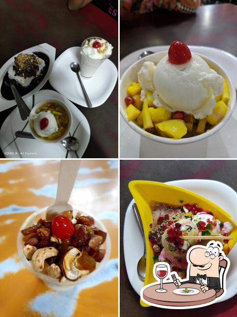 Food at Panchatara Ice Cream