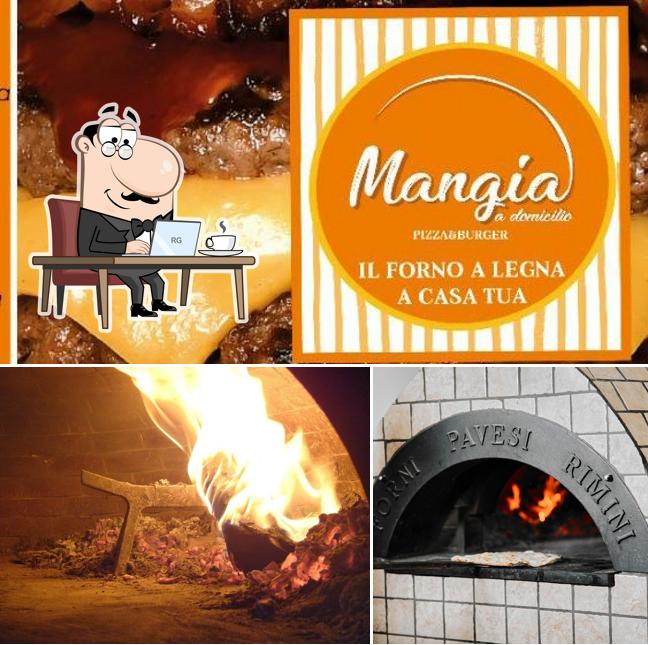 Tra le varie cose da Mangia a Domicilio (Ex Via Selinunte) si possono trovare la interni e cibo