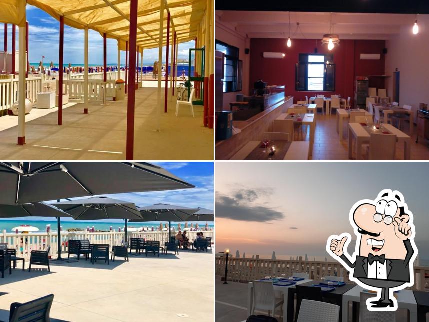 Dai un'occhiata agli interni di Why Not? Beach Club Bar - Pizzeria - Ristorante
