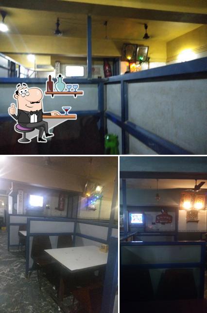 The interior of Bhushan Bar & Restaurant