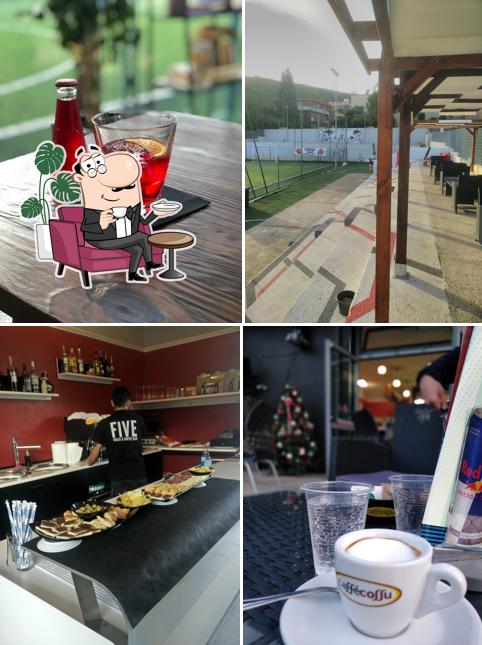 Dai un'occhiata agli interni di FIVE SNACK&COFFEE BAR / CAMPO SPORTIVO
