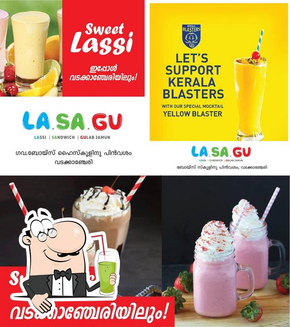 Enjoy a beverage at LASAGU