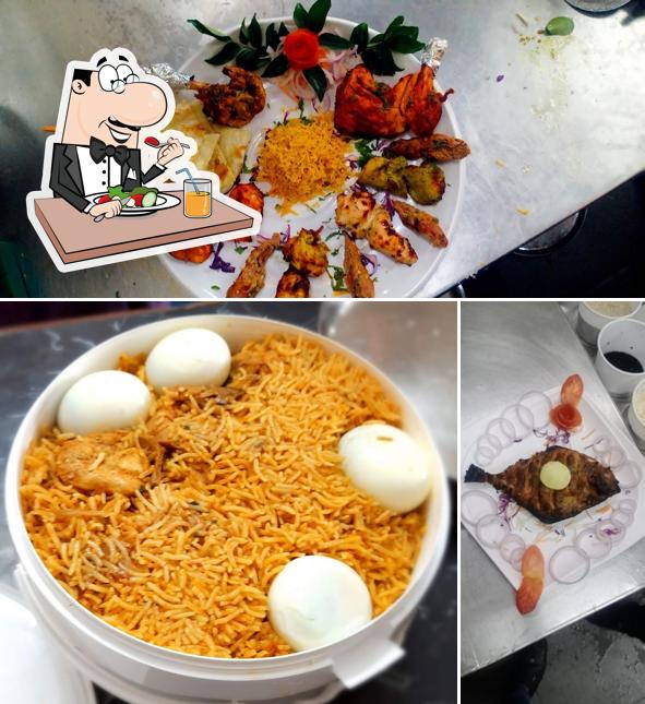 Food at Abu Bhai Biriyani