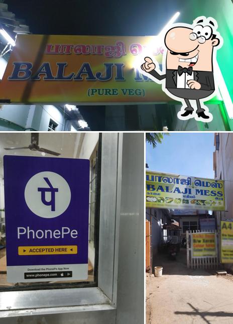 The exterior of Balaji Mess veg & Non veg