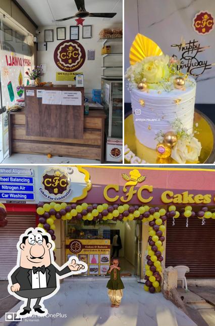 The picture of CFC CAKES AND BAKERS’s interior and food