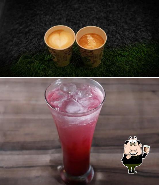 Enjoy a drink at Coelum Cafe