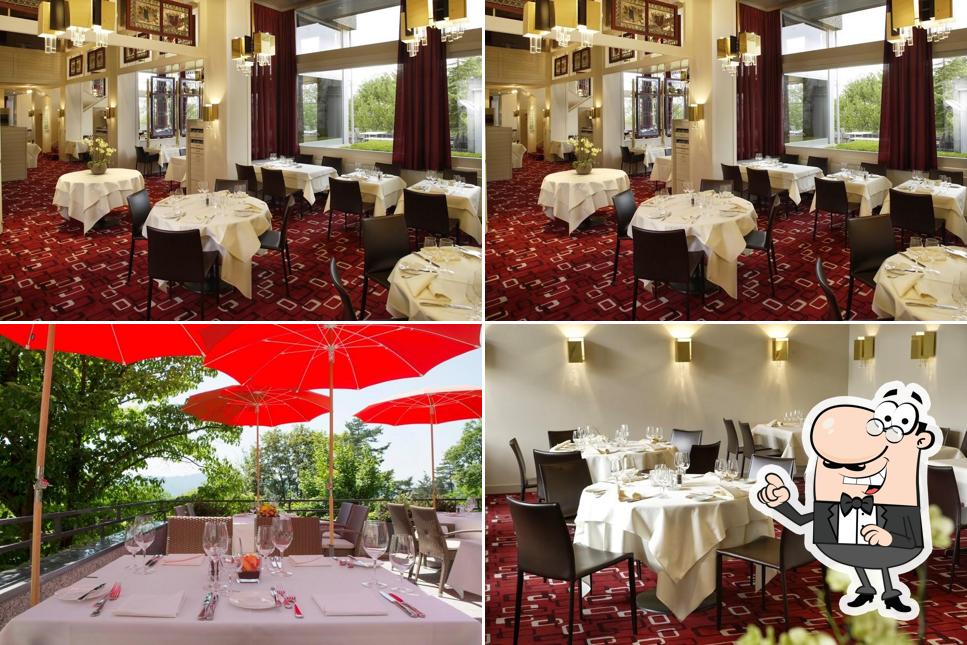 Gli interni di Restaurant Dolder Walhaus