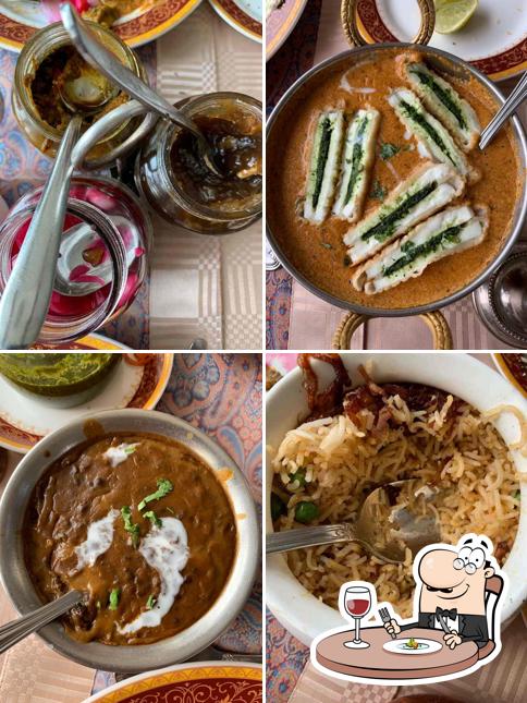 Food at Falak Numa Restaurant - Hotel Clarks Avadh