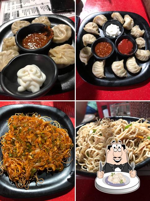 Dumplings at Hichki Chinese kanpur