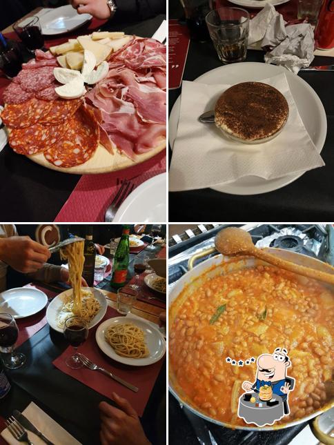 Cibo al Antica Hostaria dei Ghiottoni