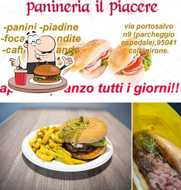 Prenditi un hamburger a Il Piacere Street-food