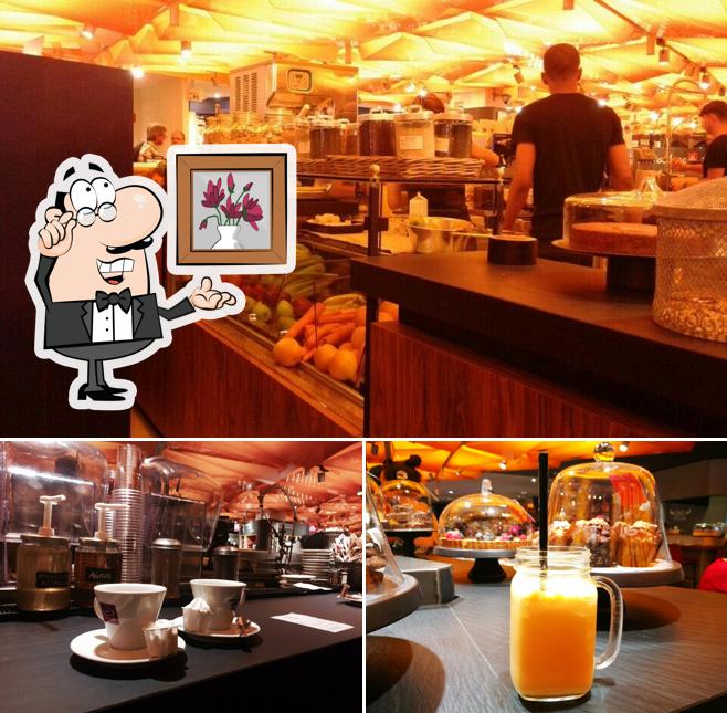 Dai un'occhiata agli interni di Juicebar