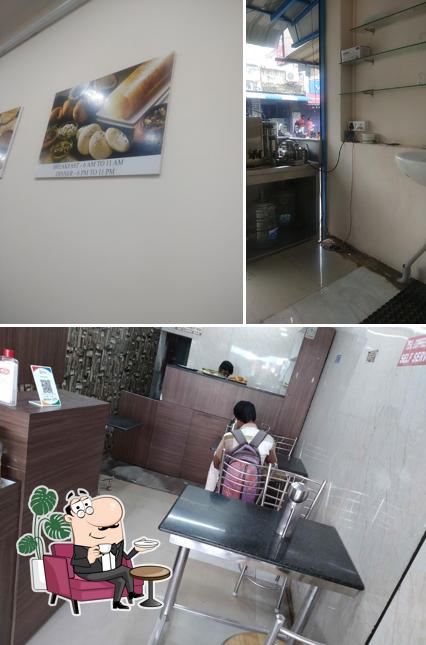 The interior of MADRASI MESS