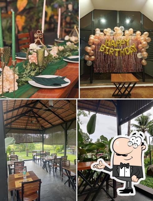 The interior of Portico by Manjal Food Joint