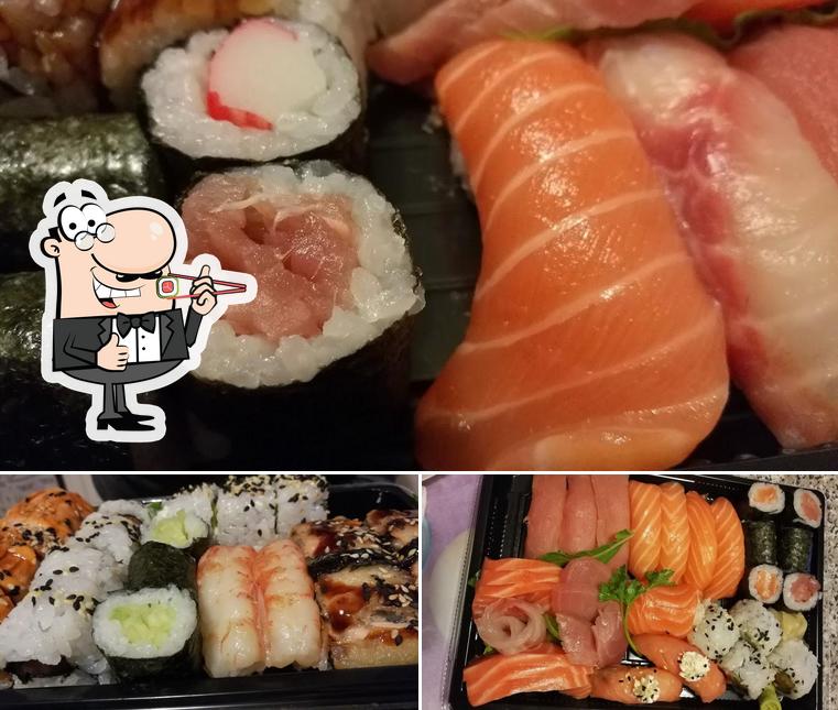 Scegli le varie opzioni di sushi